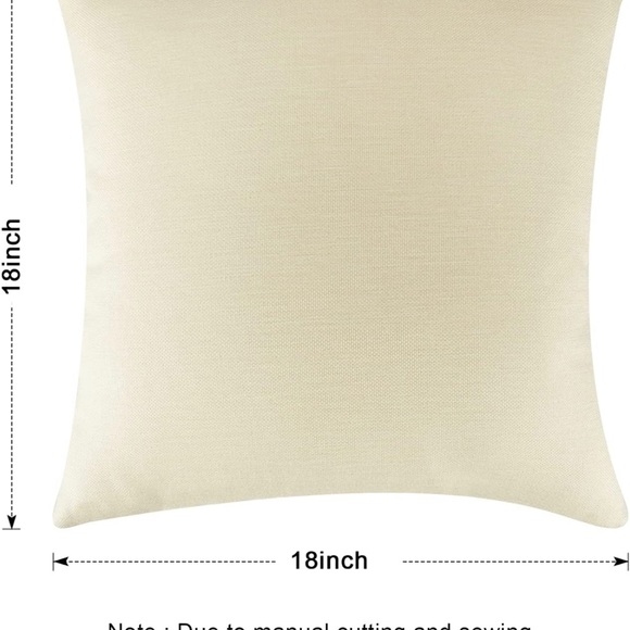 CHRISTMAS THROW PILLOW COVERS • SET OF 4 • 18x18 INCHES • MULTIPLE USE ITEM •NWT - Picture 7 of 7